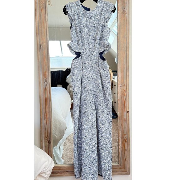 HTF Anthropologie Violetta Eyelet Jumpsuit - Picture 2 of 8